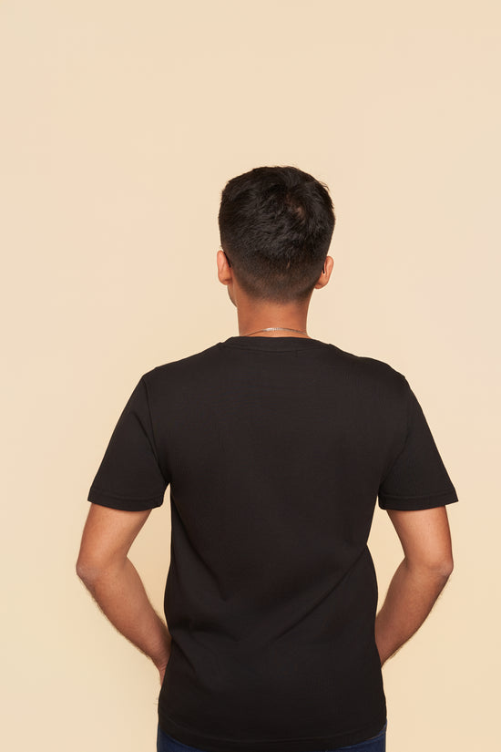 Black Crew Neck T-shirt