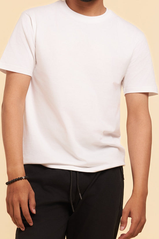 White Crew Neck T-Shirt