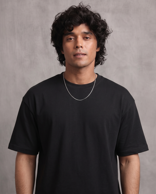 Black Oversized T-Shirt