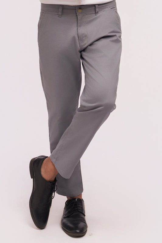 Steel Grey Chinos