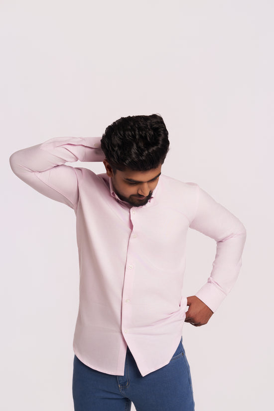 Pink Oxford Shirt