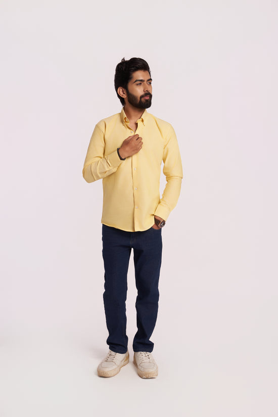 Yellow Oxford Shirt