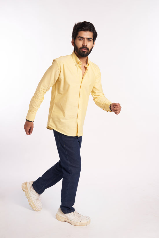 Yellow Oxford Shirt