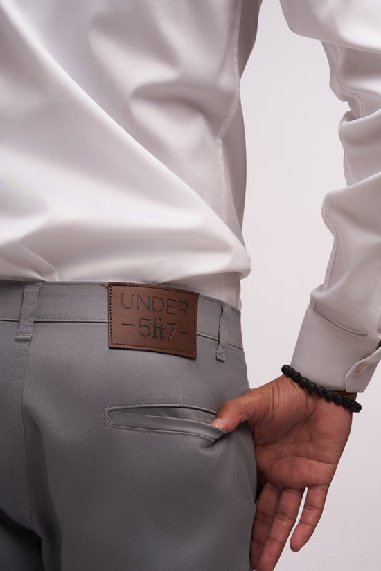 Steel Grey Chinos