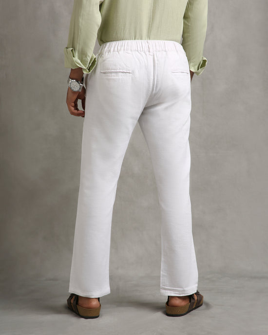 White Linen Pants