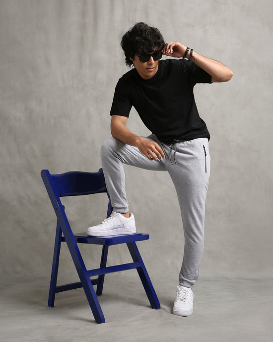 Grey Terry Joggers