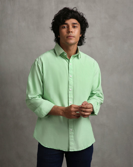 Green Oxford Shirt