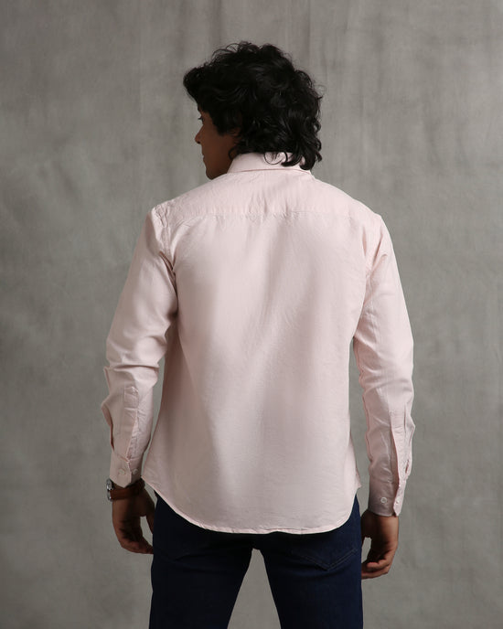 Blush Oxford Shirt