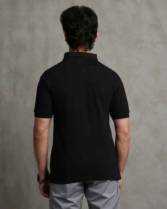 Classic Black Polo