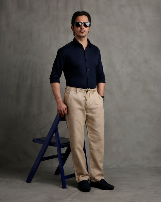 Navy Twill Shirt