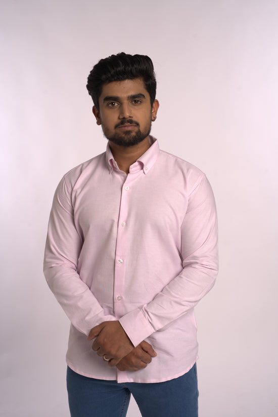 Pink Oxford Shirt