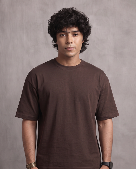 Brown Oversized T-Shirt