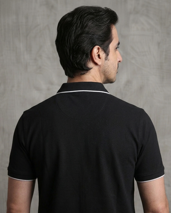 Black Slacket Polo