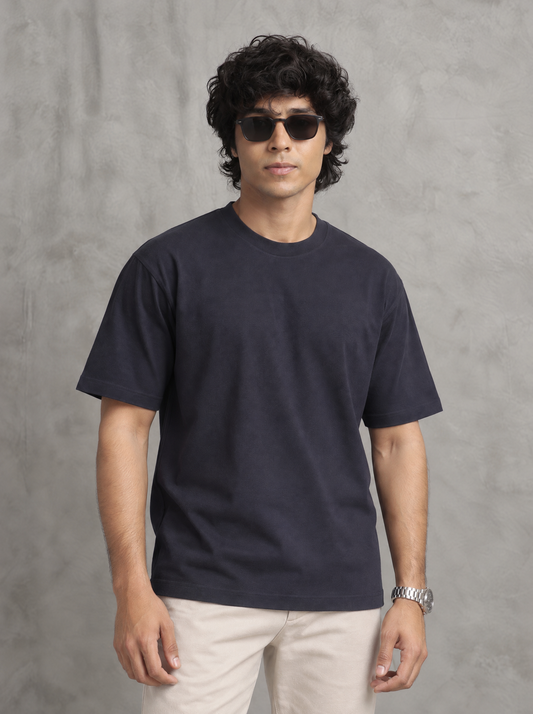 Navy Oversized T-Shirt