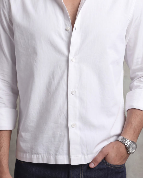 White Boxy Shirt