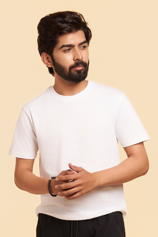 White Crew Neck T-Shirt