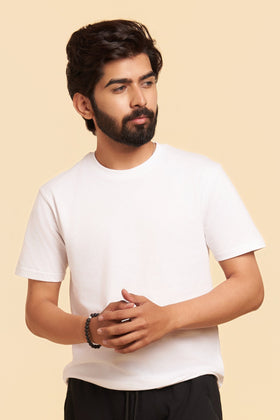 White Crew Neck T-Shirt