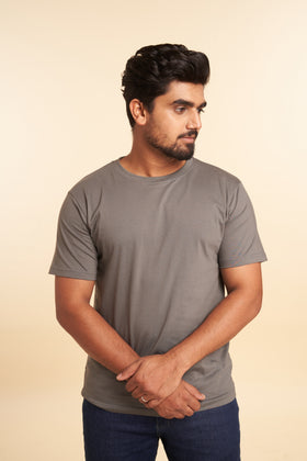Thunder Grey Crew Neck T-Shirt
