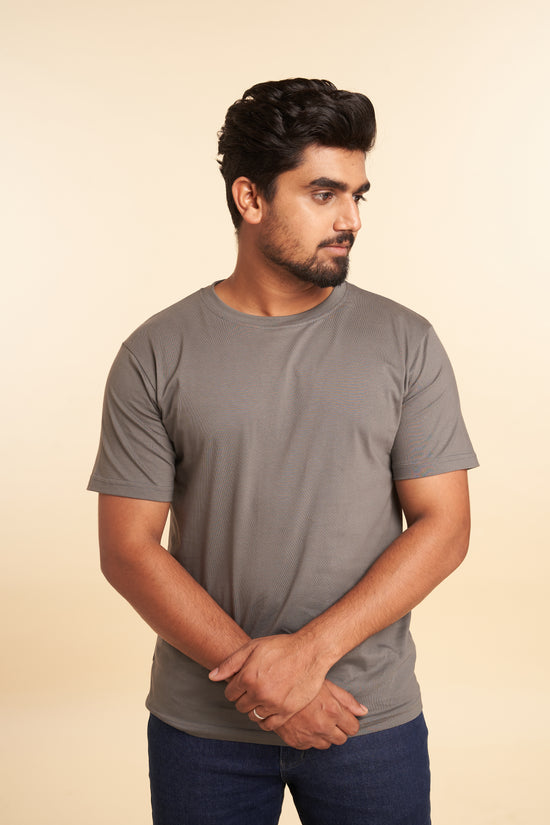 Thunder Grey Crew Neck T-Shirt