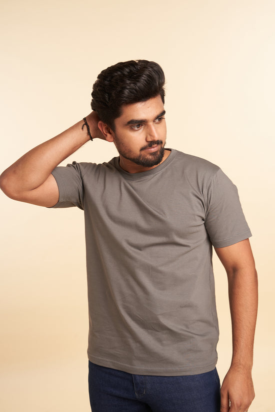 Thunder Grey Crew Neck T-Shirt