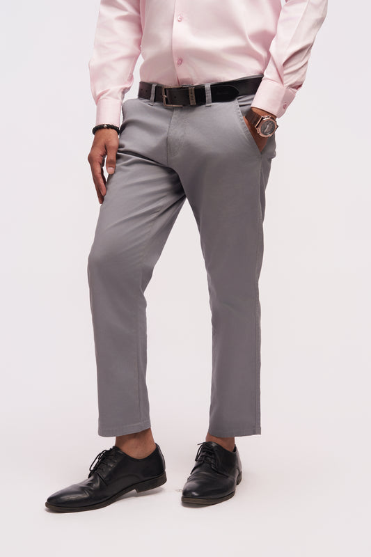 Steel Grey Chinos