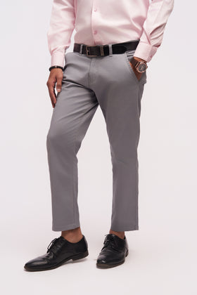 Steel Grey Chinos