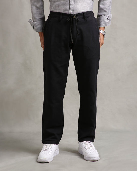 Black Linen Pants