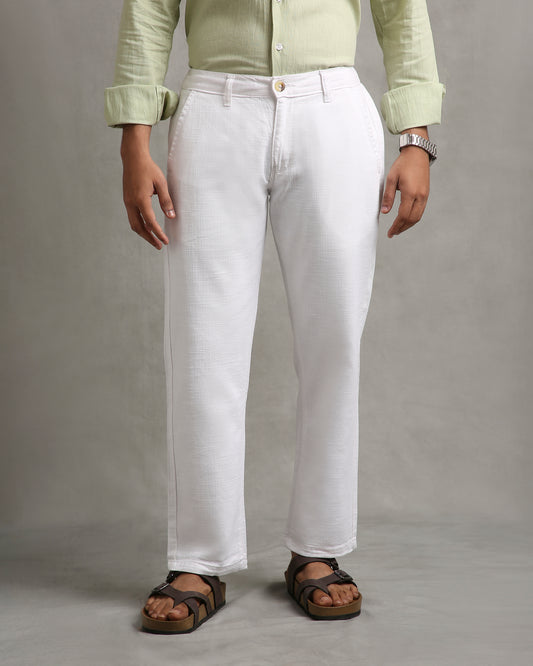 White Linen Pants