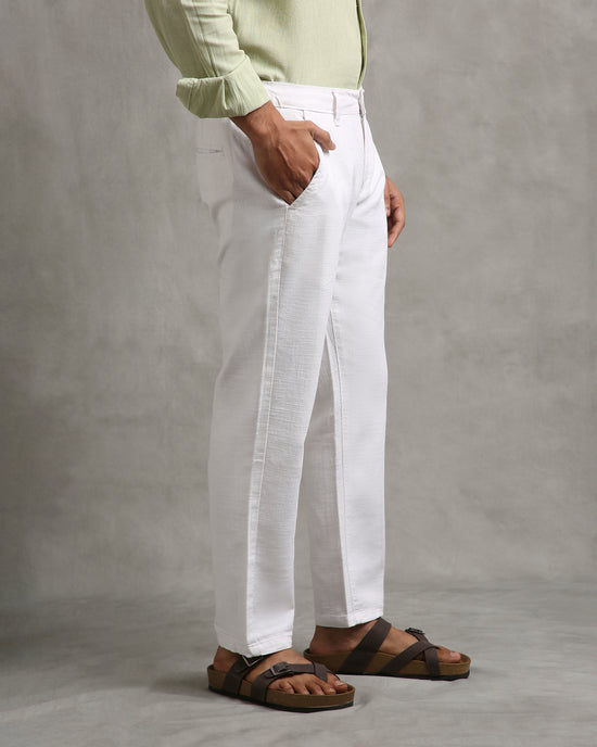White Linen Pants