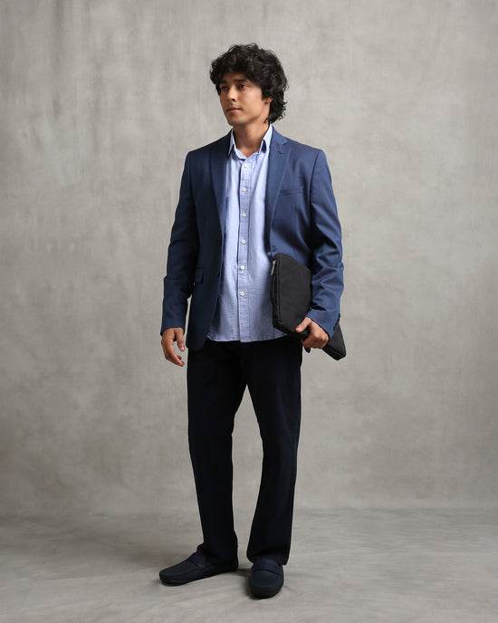 Powder Blue Oxford Shirt