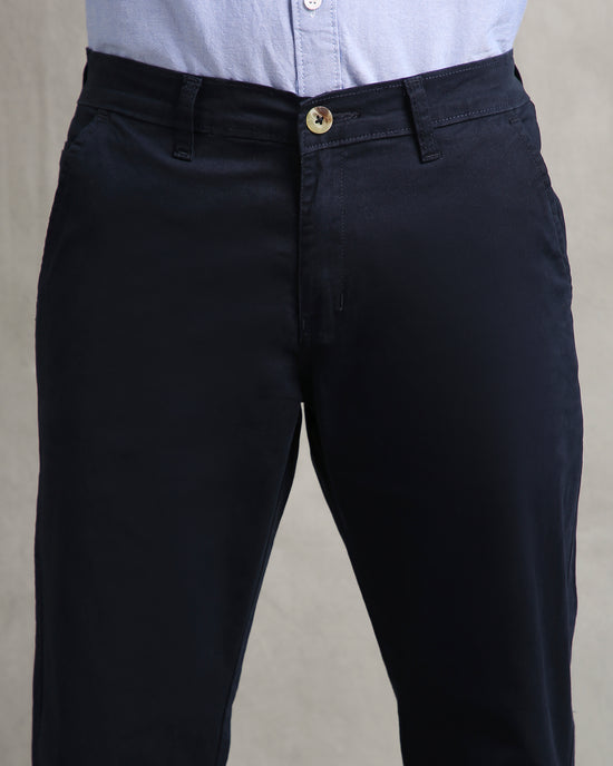 Navy Chinos