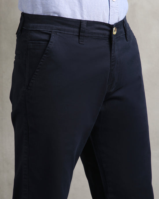 Navy Chinos