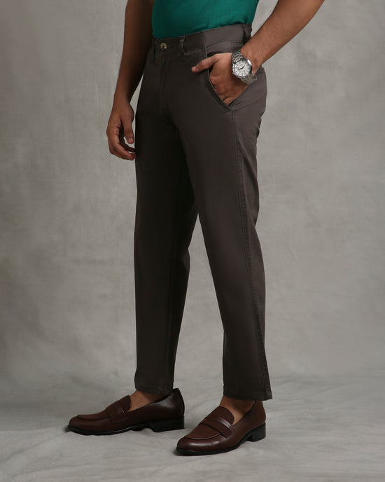Charcoal Chinos