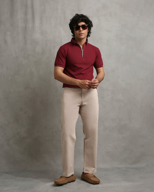 Classic Maroon Polo