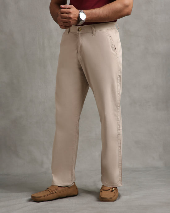 Beige Chinos