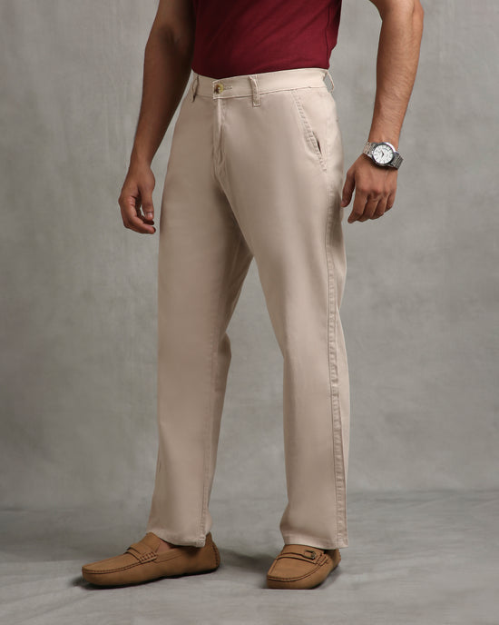 Beige Chinos