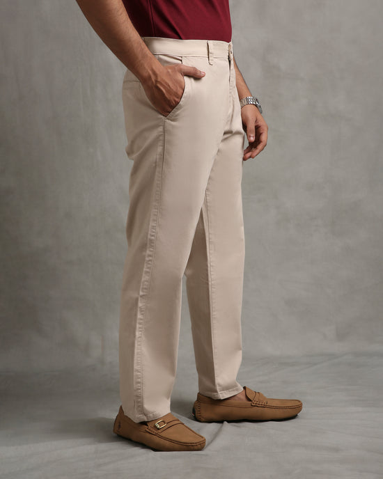 Beige Chinos