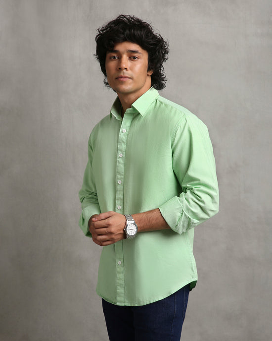 Green Oxford Shirt
