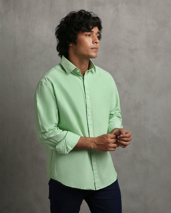 Green Oxford Shirt