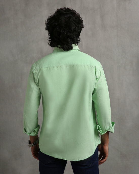 Green Oxford Shirt