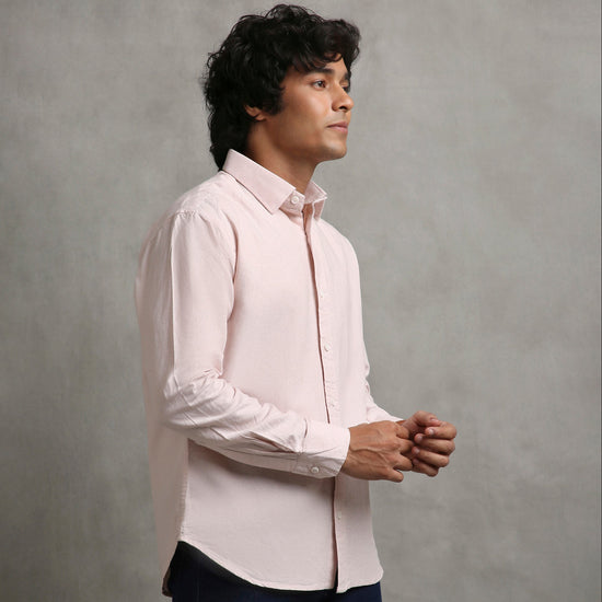 Blush Oxford Shirt