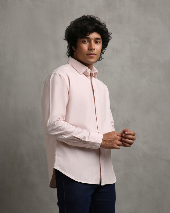 Blush Oxford Shirt