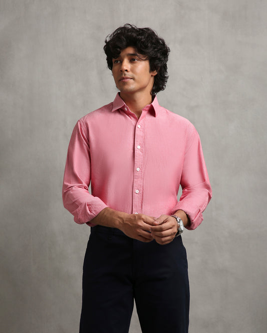 Salmon Oxford Shirt