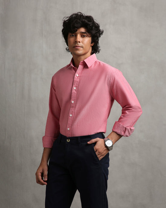 Salmon Oxford Shirt