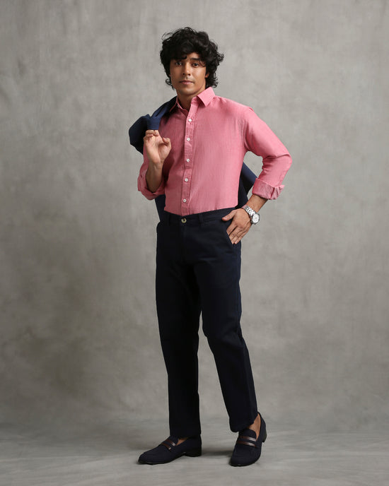 Salmon Oxford Shirt