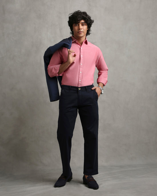 Salmon Oxford Shirt