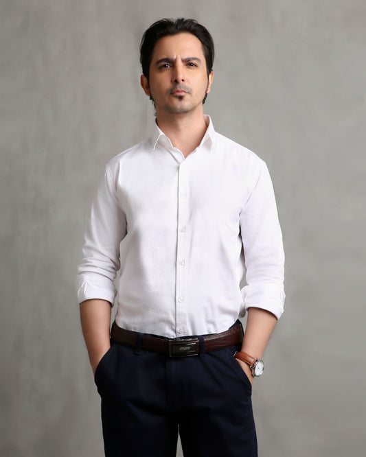 White Twill Shirt