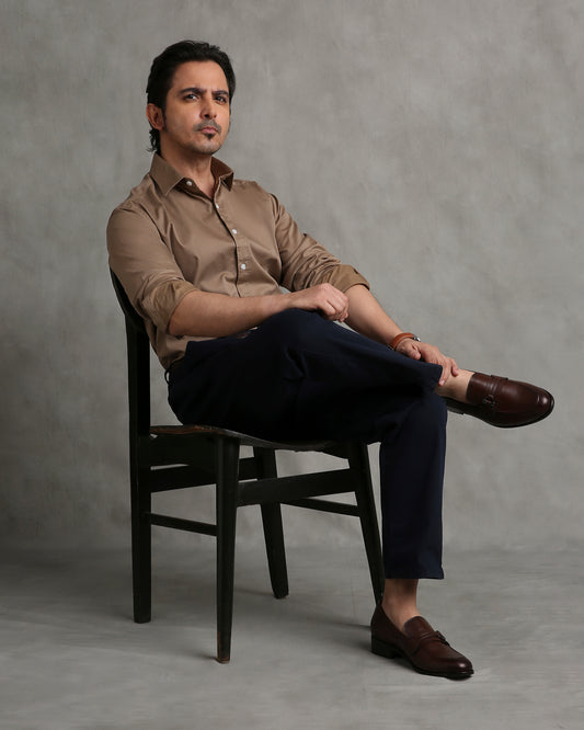 Brown Twill Shirt