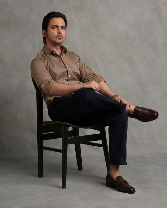 Brown Twill Shirt