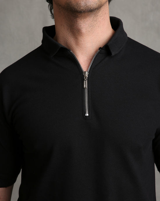 Classic Black Polo
